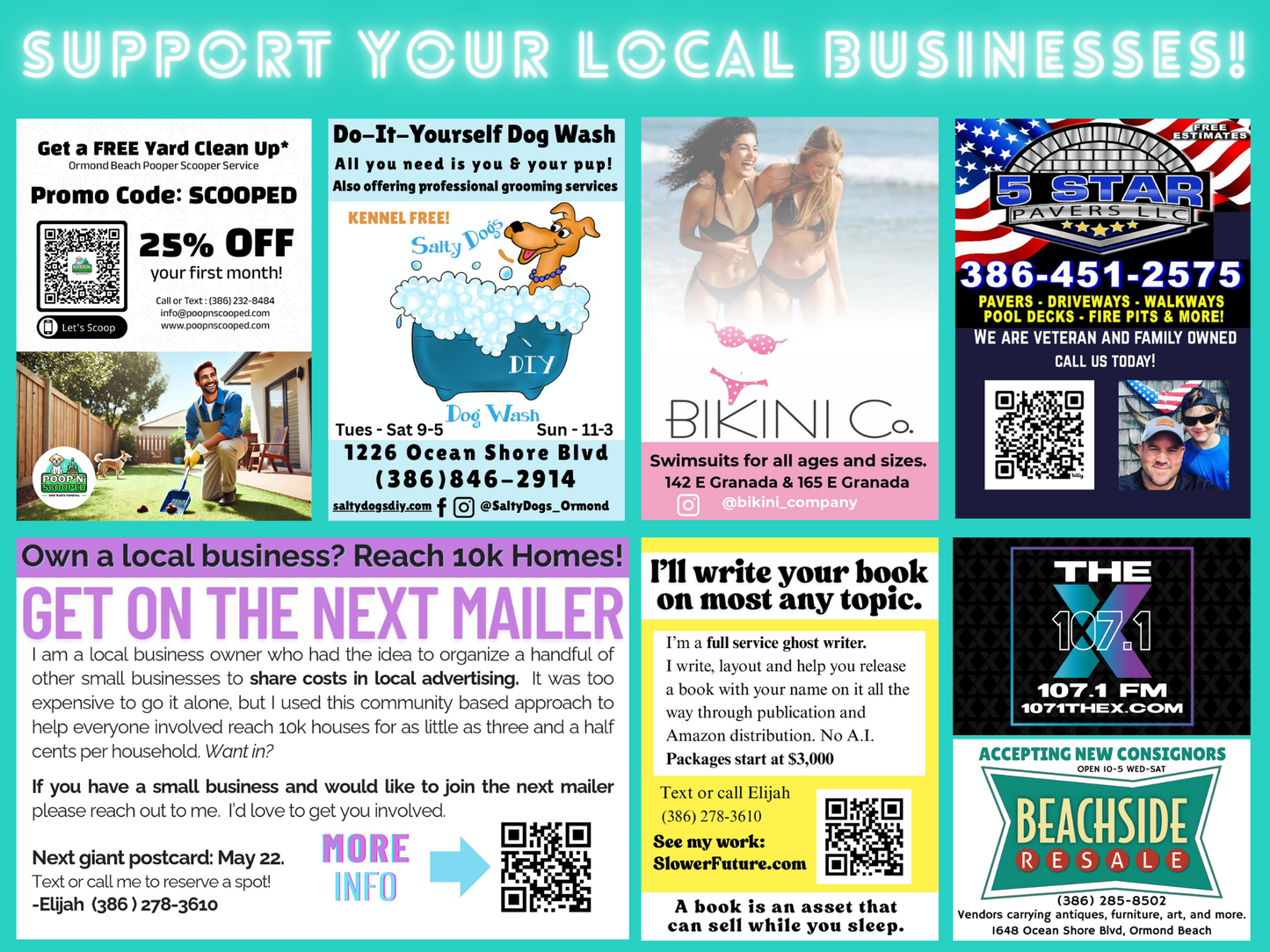 Medium Size Ad Space for Mailer (2.8 x 3.8)